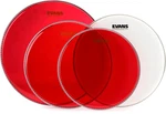 Evans Hydraulic Red 4-piece Tom Pack - 12/13/16 Inch With Free 14 Uv1. Fixed Price $89.99.