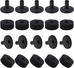 Set Of Cymbal Stand Sleeves And Felts, 10pcs Black Standard Size. Fixed Price $15.93.