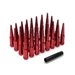 1/2"-20 Red Wheel Spike Lug Nuts, 32 Pcs Nut Accessories With 1 Socket Ke.... Fixed Price $68.54.