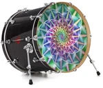 Vinyl Skin Decal Wrap Fits 22" Bass Kick Drum - Spiral. Fixed Price $39.97.