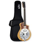 Electric Resonator Guitar Solid Paulownia Top & Body Okoume Neck. Fixed Price $299.99.