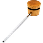 Low Boy Lightweight Beater In Natural With Black Stripe. Fixed Price $35.00.