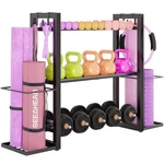 3-tier Adjustable Dumbbell Rack Heavy Duty Metal Storage Rack, Weigh.... Fixed Price $84.56.