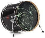 Vinyl Skin Decal Wrap Fits 22" Bass Kick Drum - Spirals2. Fixed Price $39.97.