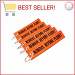 Rotary13b1 - Remove Before Flight Key Chain 5pcs Orange. Fixed Price $29.57.