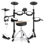 Ktaxon Electric Drum Set With 150 Sounds And 10 Demos For Beginner Sticks, Pedal. Fixed Price $169.99.