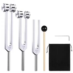 Tuning Fork Set (128hz, 256hz, 128hz,256hz,512hz, Silver - 128hz,256hz,512hz. Fixed Price $29.90.