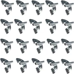 Bass Drum Claw Hooks 20 Pack Chrome For Kick Hoop Aias. Fixed Price $56.94.