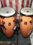 Somsak 2300 Toca Synergy 11" Bongo Set W/std Amb. Fixed Price $329.99.