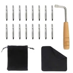 Inknote 16 Pcs Tuning Pin With L-shape Wrench 4.5 Inches, Set. Fixed Price $14.30.