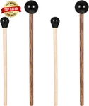 4pcs Steel Tongue Drum Mallets Rubber Xylophone Mallet Percussion With Wood Hand. Fixed Price $7.95.
