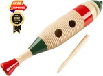 Latin Percussion Cp249a Cp Fish Style Guiro Multi-colored. Fixed Price $50.99.