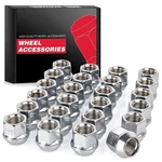 Gsniz 24pcs M14x1.5 Thread, Open End Bulge Acorn Style M14 X 1.5, Silver. Fixed Price $38.04.