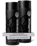 New Black Wolf Mens Shampoo & Conditioner Set For Oily Hair 12oz. Fixed Price $21.95.