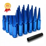 Lujiani M12x1.5 Blue Wheel Spike Lug Nuts, 24 Pcs Nut M12x1.5-24pcs,. Fixed Price $90.98.