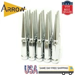 Set Of 32pcs 6" Extra Tall Chrome M14x1.5 Spike Lug Nuts+key Fit: Ford F250-f350. Fixed Price $95.67.