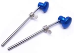 Jiayouy 2 Pieces Bass Drum Pedal Beater Aluminum Alloy Hammer Head Blue. Fixed Price $21.82.