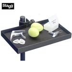 Stagg Accessory Tray With Clamp For Stands - Black Bag Actr-2515 Bk. Fixed Price $34.99.
