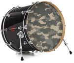 Vinyl Decal Skin For 26" Bass Kick Drum Heads Wraptorcamo Digital Camo Combat. Fixed Price $47.95.