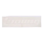 Ludwig P0414w Bass Drum Decal White 13". Fixed Price $10.99.