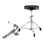 Yamaha Pro Audio Fpds2a Bass Drum Foot Pedal And Throne Package. Fixed Price $78.86.