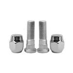 4pcs M12x1.5 Chrome Wheel Lug Stud Nut Set Compatible With Mazda 2, 3, .... Fixed Price $40.51.