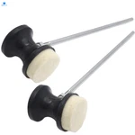 Cheerock 2pcs Double-sided Bass Drum Pedal Beater, Double Kick Black. Fixed Price $15.89.