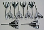 Set Of 10! Modern Ludwig Bass Drum Tension Rods & Die Cast Claws! Lot L580. Fixed Price $121.46.