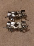 Pair Of Gibraltar Sc-gcsra Chrome Stack Rt Angle Clamp Used. Fixed Price $80.00.