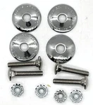 Ludwig 60s/70s Nos Mounting Hardware Set For A P-1610d Bass Drum Mount Of 4. Fixed Price $49.99.