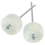 White Felt Double Kick Bass Drum Pedal Beater Mallet, Dual Sided Foot B.... Fixed Price $13.11.