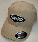 Xxl / Peterbilt Patch Flexfit 6997 Garment Washed Khaki Xl/xxl 7 1/2" - 8". Fixed Price $25.72.