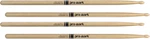 2 Pack Promark American Hickory 7a Natural Drum Sticks, Oval Wood Tip. Fixed Price $35.99.