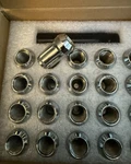 Nib 20 Pcs Lug Nuts 1/2 X20 Chrome Mag Wheel Nut 3/4" Hex Closed End Fits Ford. Fixed Price $13.99.