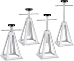 Rv Stabilizer Jacks Set Of 4 Aluminum Trailer Jack Stands For Travel Silver. Fixed Price $57.11.