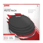 Evans Soundoff Drum Mute Pack, Fusion (10, 12, 14, 14 Inch) (new). Fixed Price $60.31.