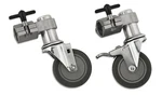 Dw Rack Casters Single Brake (pair). Fixed Price $199.99.