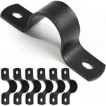 Black U-clamps 1 Inch Metal Pipe Clamps 2-hole U-brackets Suitable For Diy Pi.... Fixed Price $39.36.