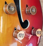 Hunting Themed 12 Gauge Buck Shotgun Brass Guitar Knobs For Split Shaft Pot Stem. Fixed Price $40.00.