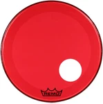 Remo Powerstroke P3 Colortone Red Bass Drumhead - 22 Inch With Port Hole. Fixed Price $57.95.