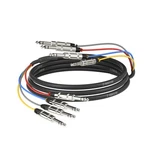 Phenyx Pro 10 Ft Trs Snake Cable, 1/4" Color-coded Patch... Fast Ship. Fixed Price $66.99.