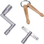 Rayzm Standard Drum Key, Continuous Motion Speed Key And Drumstick Kc2. Fixed Price $18.48.