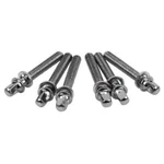 Pearl T055/6 Tension Rods, 28mm (6pc). Fixed Price $14.99.