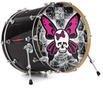 Vinyl Skin Decal Wrap Fits 22" Bass Kick Drum - Skull Butterfly. Fixed Price $49.97.