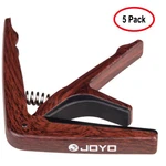 Joyo 5-lot Guitar Capo Acoustic Clip String Instrument Clamp +free Pick. Fixed Price $20.69.