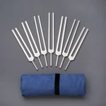 Chakra Tuning Fork Set With Activator By Omnivos - Made In The Usa. Fixed Price $159.50.
