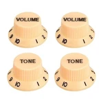 Uxcell Speed Control Knob 2 Volume Tone Top Hat Guitar Bell From Japan. Fixed Price $26.81.
