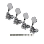 Fleor Set 4r Open Style Bass Tuning Peg Machine Head Right Handed Tuner Chrome. Fixed Price $24.59.