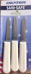 Dexter Russell 3 1/4" White Pack Scalloped Edge Parer Pairing Knife..15453. Fixed Price $28.90.