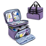 Bafaso Double Layer Sewing Accessories Organizer With 2 Detachable Pouches, Larg. Fixed Price $35.50.